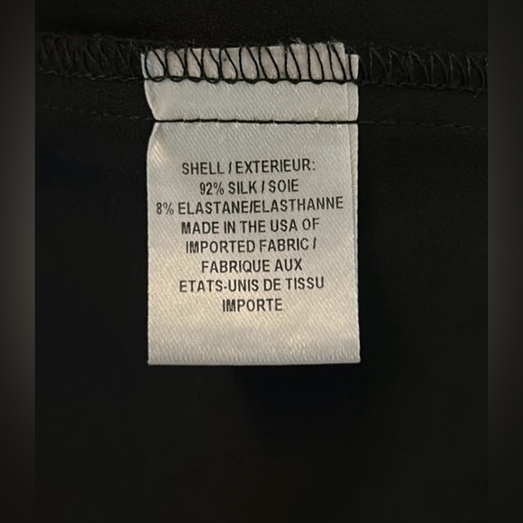 Solemio, Las Angeles. Black, wrap top with cherry print. Sz. S women’s - Picture 7 of 10